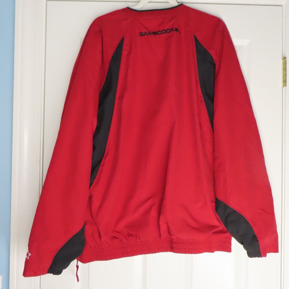 USC Gamecocks Team Starter Pullover Windbreaker Lined Embroidered University XL - Picture 3 of 12